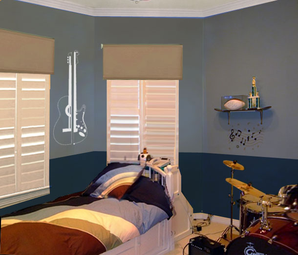 Painting Boys Room Ideas Paint is the cheapest way to dramatically change a room