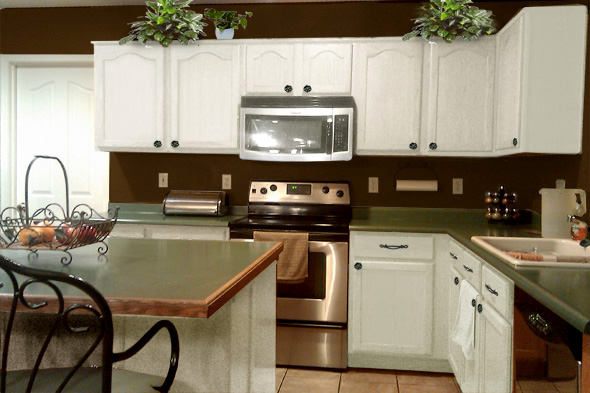 Kitchen with White Cabinets Brown Countertops 590 x 393 · 117 kB · jpeg 590 x 393 · 117 kB · jpeg